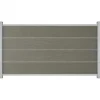 Sale C-Wood Zelfbouw schutting composiet Modular co-ex grijs - blank alu accessoires (180 x 97 cm)