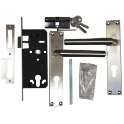 TrendHout Dag- en nachtslot RVS