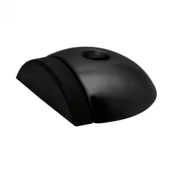 Austria Deurbeslag - Amanda - Vloer deurstopper - Mat zwart