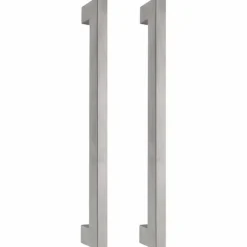 Hot Austria Deurbeslag - Bennett II - Deurgreep dubbel - Mat RVS