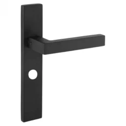 Austria Deurbeslag - Best Buy - Deurkruk 210L incl toiletsluiting - Mat zwart