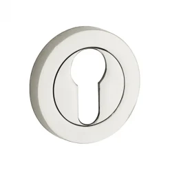 New Austria Deurbeslag - Galileo - Cilinderrozet - Glans nikkel