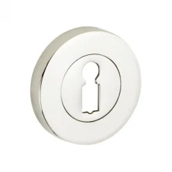 Outlet Austria Deurbeslag - Galileo - Sleutelrozet - Glans nikkel