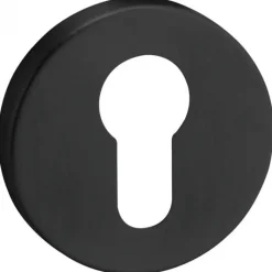 Hot Austria Deurbeslag - Klikvast KV0150 - Cilinderrozet - Mat zwart