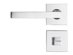 Online Svedex Deurbeslag - Square Silver tbv vrij/bezetslot