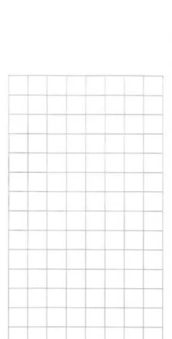 Best Plus Danmark Draadmat staal - Cubic recht naturel (80 x 140 cm)