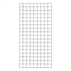 Best Plus Danmark Draadmat staal - Cubic recht zwart (90 x 180 cm)