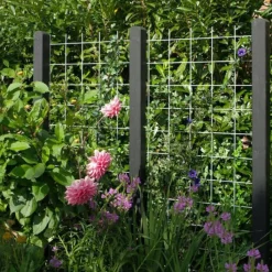 Hot Plus Danmark Draadmat staal - Cubic recht naturel (90 x 180 cm)