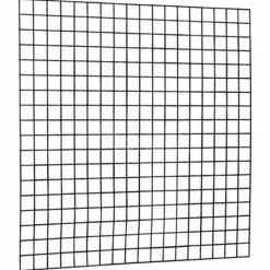 Discount HomingXL Draadmat verzinkt zonder kader (180 x 180 cm) - Zwart geplastificeerd