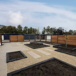 Online Elephant Draadscherm verzinkt met hardhout angelyn kader