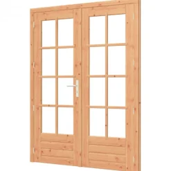 TrendHout Dubbele deur met kozijn - 750 x 2060 mm