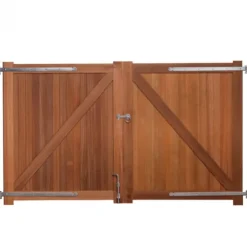 Online Elephant Dubbele poort hardhout bankirai Belmonte incl. beslag (300 x 180 cm)