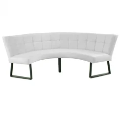 Discount HomingXL Eetkamerbank - Amsterdam - stof Element steengrijs 24 - geschikt voor tafel 150 cm