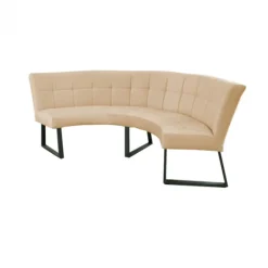Clearance HomingXL Eetkamerbank - Amsterdam - stof Element beige 06 - geschikt voor tafel 150 cm