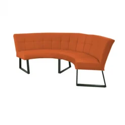 Online HomingXL Eetkamerbank - Amsterdam - stof Element koper 09 - geschikt voor tafel 130 cm