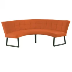 Online HomingXL Eetkamerbank - Amsterdam - stof Element koper 09 - geschikt voor tafel 130 cm