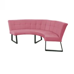 HomingXL Eetkamerbank - Amsterdam - stof Element roze 10 - geschikt voor tafel 130 cm