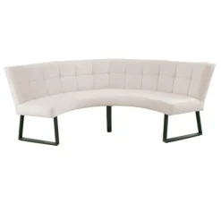 Discount HomingXL Eetkamerbank - Amsterdam - stof Element zand 17 - geschikt voor tafel 150 cm