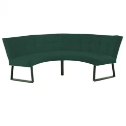 New HomingXL Eetkamerbank - Amsterdam - stof Element groen 12 - geschikt voor tafel 130 cm