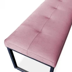Outlet HomingXL Eetkamerbank - Atlanta - stof Element roze 10 - 160 cm
