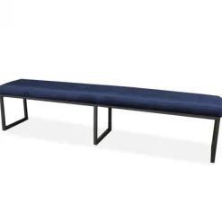 Clearance HomingXL Eetkamerbank - Atlanta - stof Element blauw 13 - 200 cm