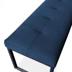 Clearance HomingXL Eetkamerbank - Atlanta - stof Element blauw 13 - 200 cm