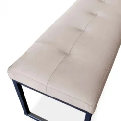 Clearance HomingXL Eetkamerbank - Atlanta - stof Element zand 17 - 200 cm