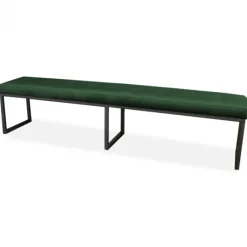 Clearance HomingXL Eetkamerbank - Atlanta - stof Element groen 12 - 200 cm