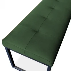 Clearance HomingXL Eetkamerbank - Atlanta - stof Element groen 12 - 200 cm