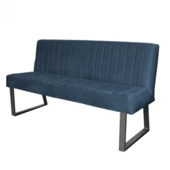 New HomingXL Eetkamerbank - Hengelo - stof Element blauw 13 - 140 cm
