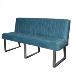 HomingXL Eetkamerbank - Hengelo - stof Element petrol 14 - 180 cm