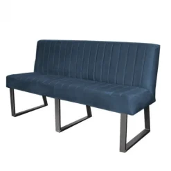 HomingXL Eetkamerbank - Hengelo - stof Element blauw 13 - 220 cm