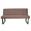 Sale HomingXL Eetkamerbank - Hengelo - stof Element grijsbruin 05 - 140 cm