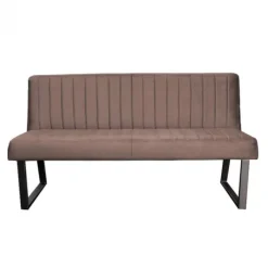 Sale HomingXL Eetkamerbank - Hengelo - stof Element grijsbruin 05 - 140 cm