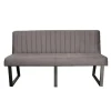 Hot HomingXL Eetkamerbank - Hengelo - stof Element grijs 03 - 220 cm