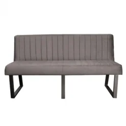 Hot HomingXL Eetkamerbank - Hengelo - stof Element grijs 03 - 220 cm
