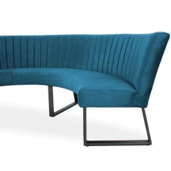 New HomingXL Eetkamerbank - Hengelo - stof Element azure 21 - geschikt voor tafel 130 cm