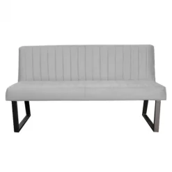 Outlet HomingXL Eetkamerbank - Hengelo - stof Element steengrijs 24 - 140 cm