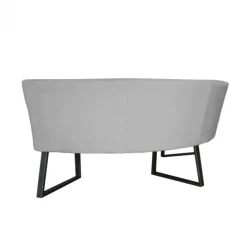 Outlet HomingXL Eetkamerbank - Hengelo - stof Element steengrijs 24 - geschikt voor tafel 150 cm