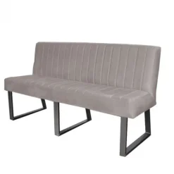 Discount HomingXL Eetkamerbank - Hengelo - stof Element lichtgrijs 04 - 200 cm