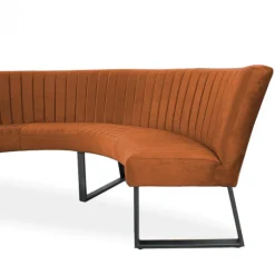 Hot HomingXL Eetkamerbank - Hengelo - stof Element koper 09 - geschikt voor tafel 150 cm