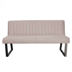 Outlet HomingXL Eetkamerbank - Hengelo - stof Element zand 17 - 140 cm
