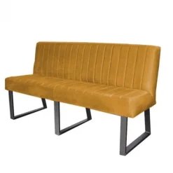 Clearance HomingXL Eetkamerbank - Hengelo - stof Element goud 08 - 240 cm