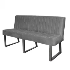 New HomingXL Eetkamerbank - Hengelo - stof Element cementgrijs 23 - 220 cm