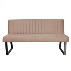 Hot HomingXL Eetkamerbank - Hengelo - stof Element beige 06 - 140 cm