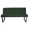 Sale HomingXL Eetkamerbank - Hengelo - stof Element groen 12 - 140 cm