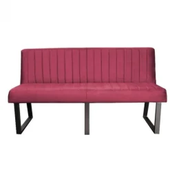 Hot HomingXL Eetkamerbank - Hengelo - stof Element fuchsia 19 - 220 cm