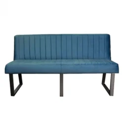 Sale HomingXL Eetkamerbank - Hengelo - stof Element petrol 14 - 220 cm