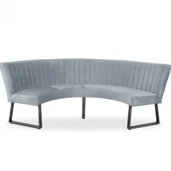 Best HomingXL Eetkamerbank - Hengelo - stof Element lichtblauw 16 - geschikt voor tafel 130 cm