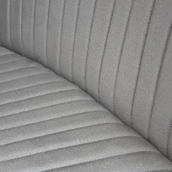 Discount HomingXL Eetkamerbank - Hengelo - stof Element lichtgrijs 04 - geschikt voor ovale tafel 200 cm